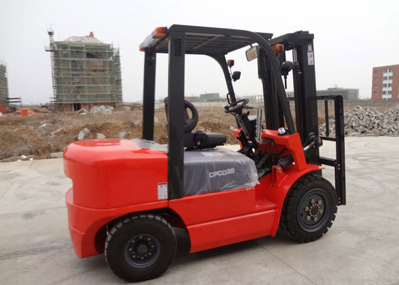 Κίνα Forklift diesel τύπων βάρους ισορροπίας χειρωνακτικό φορτηγό με τον τριπλούς ιστό και Sideshift προμηθευτής