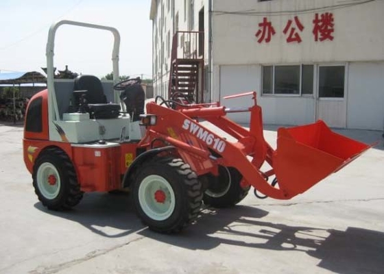 Κίνα Μίνι φορτωτής ροδών μπροστινών μερών γεωργίας SWM610 με τα ευρωπαϊκά πρότυπα προμηθευτής