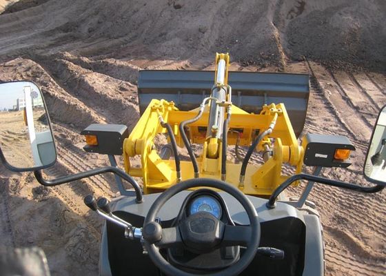 Μικρός φορτωτής μπροστινών μερών τρακτέρ diesel, υδραυλικός αρθρωμένος CS910 φορτωτής ροδών προμηθευτής