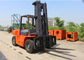 Βαρέων καθηκόντων Forklift αποθηκών εμπορευμάτων 6 τόνων Drive αξόνων ντηζελοκίνητα φορτηγά 1220 * μέγεθος δικράνων 150 * 55 χιλ. προμηθευτής
