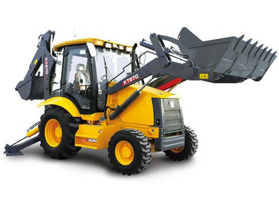 Μεγάλο συμπαγές Backhoe 21 φορτωτών τρακτέρ κατασκευαστικού προγράμματος ανώτατη συστημική πίεση MPA προμηθευτής