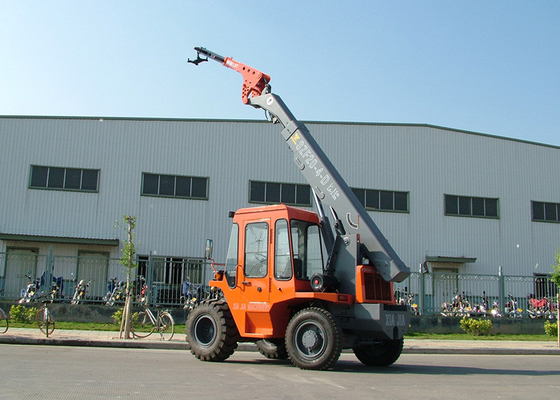 Άκαμπτα πλαίσια αναστολής όλη η έκταση Telehandler, γερανός ανελκυστήρων βραχιόνων οδήγησης υδραυλικής δύναμης προμηθευτής